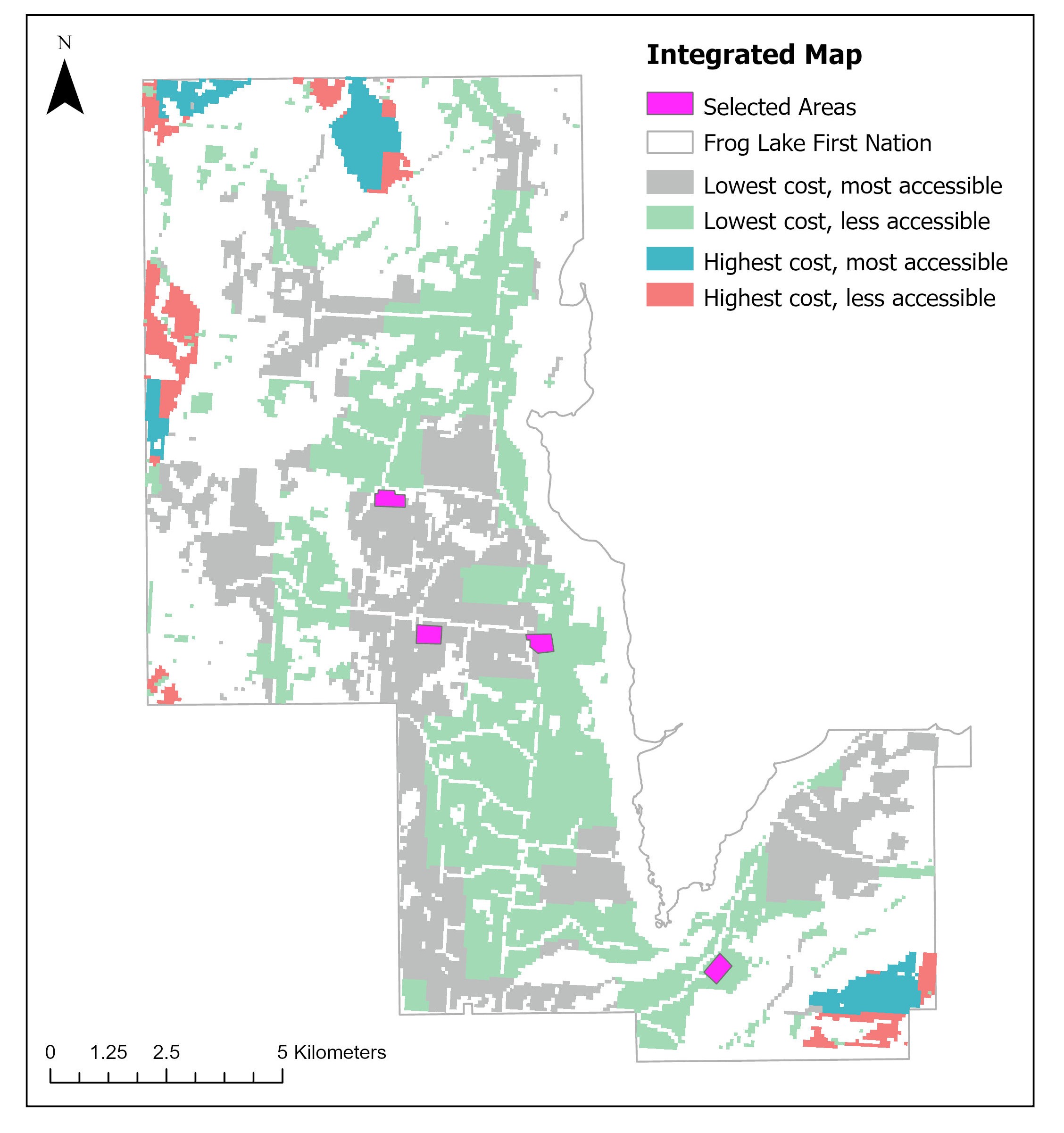 Integrated Map - Frog Lake, AB